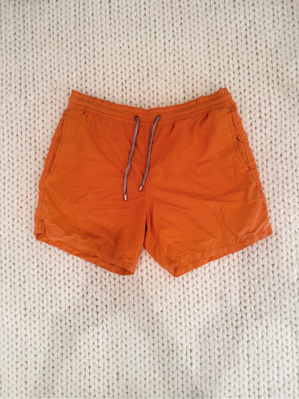 Vilebrequin Men’s Orange Swim Trunks